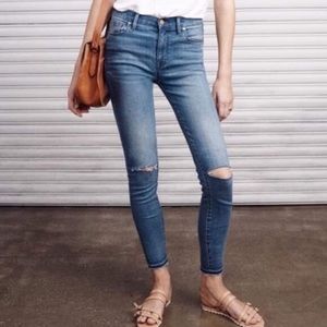 MADEWELL High Rise Skinny Jeans